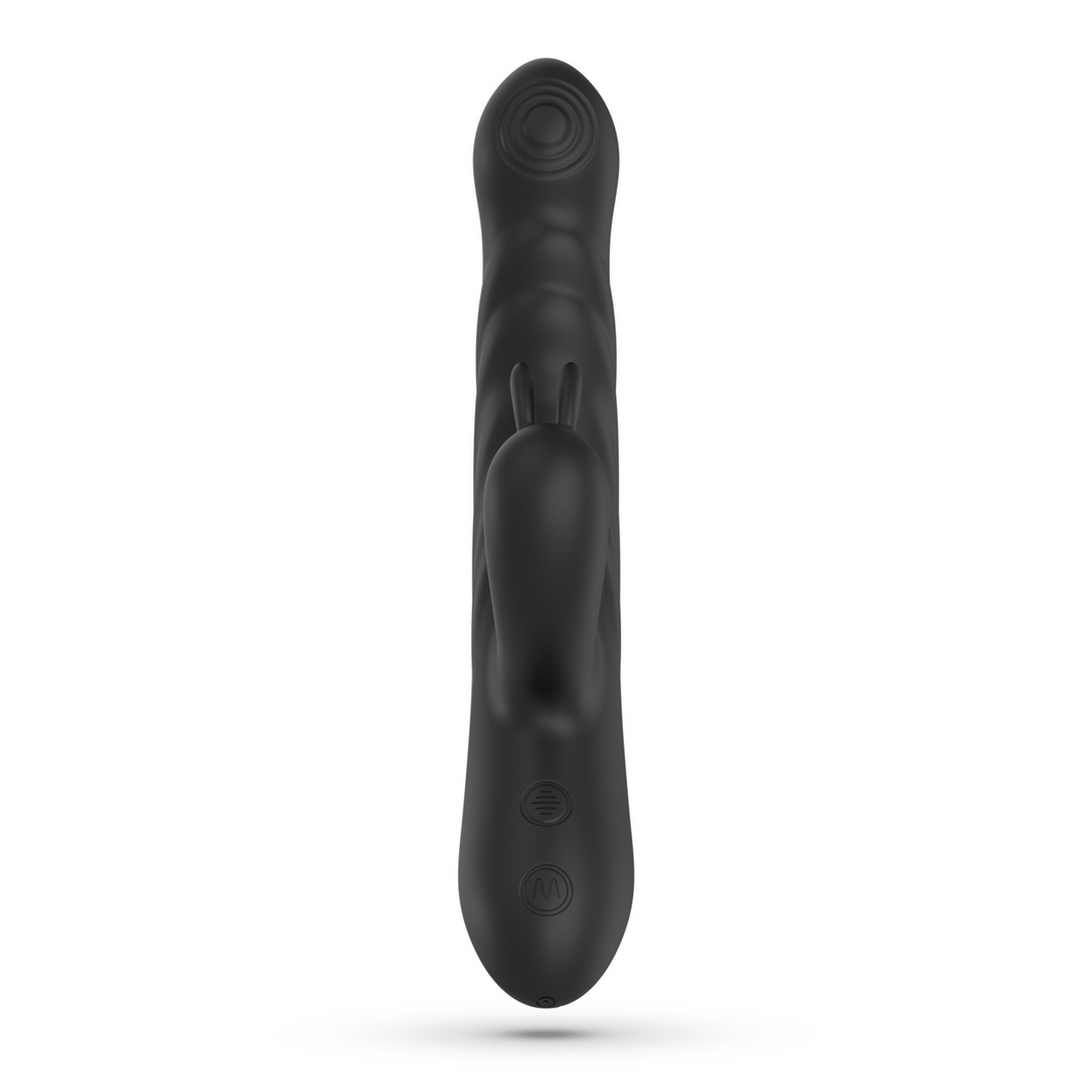 Lapin - Duwende Konijnen Vibrator - Zwart - Afbeelding 5