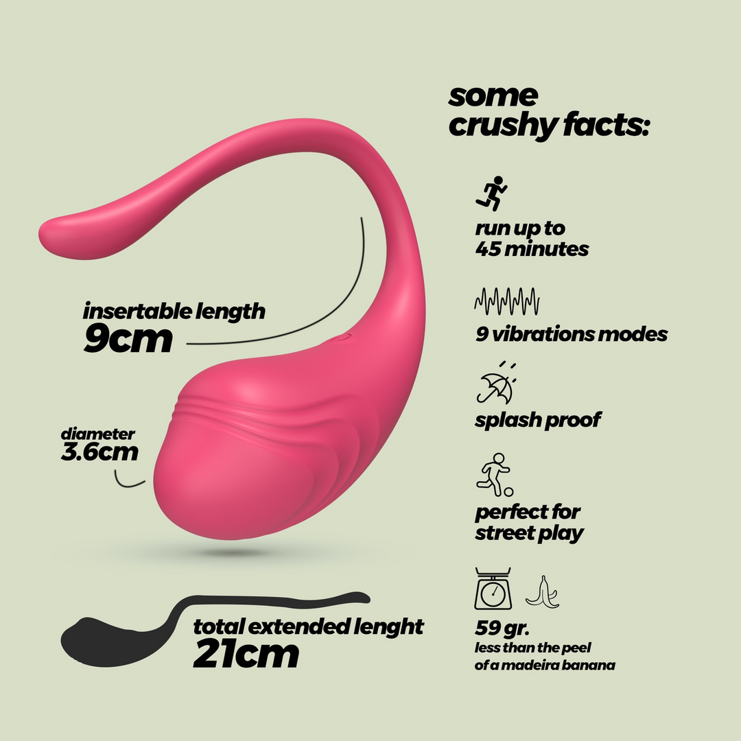 Tamago - Oplaadbaar Vibrerend Ei met Afstandsbediening - Roze - Afbeelding 7