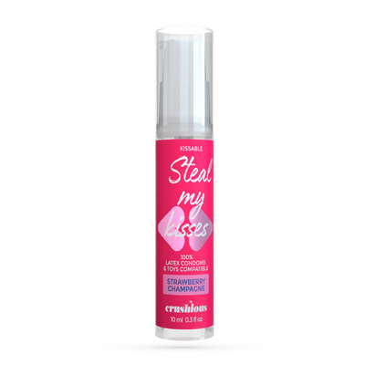 Steal My Kisses - Glijmiddel - Aardbeien Champagne Smaak - 0,3 fl oz / 10 ml