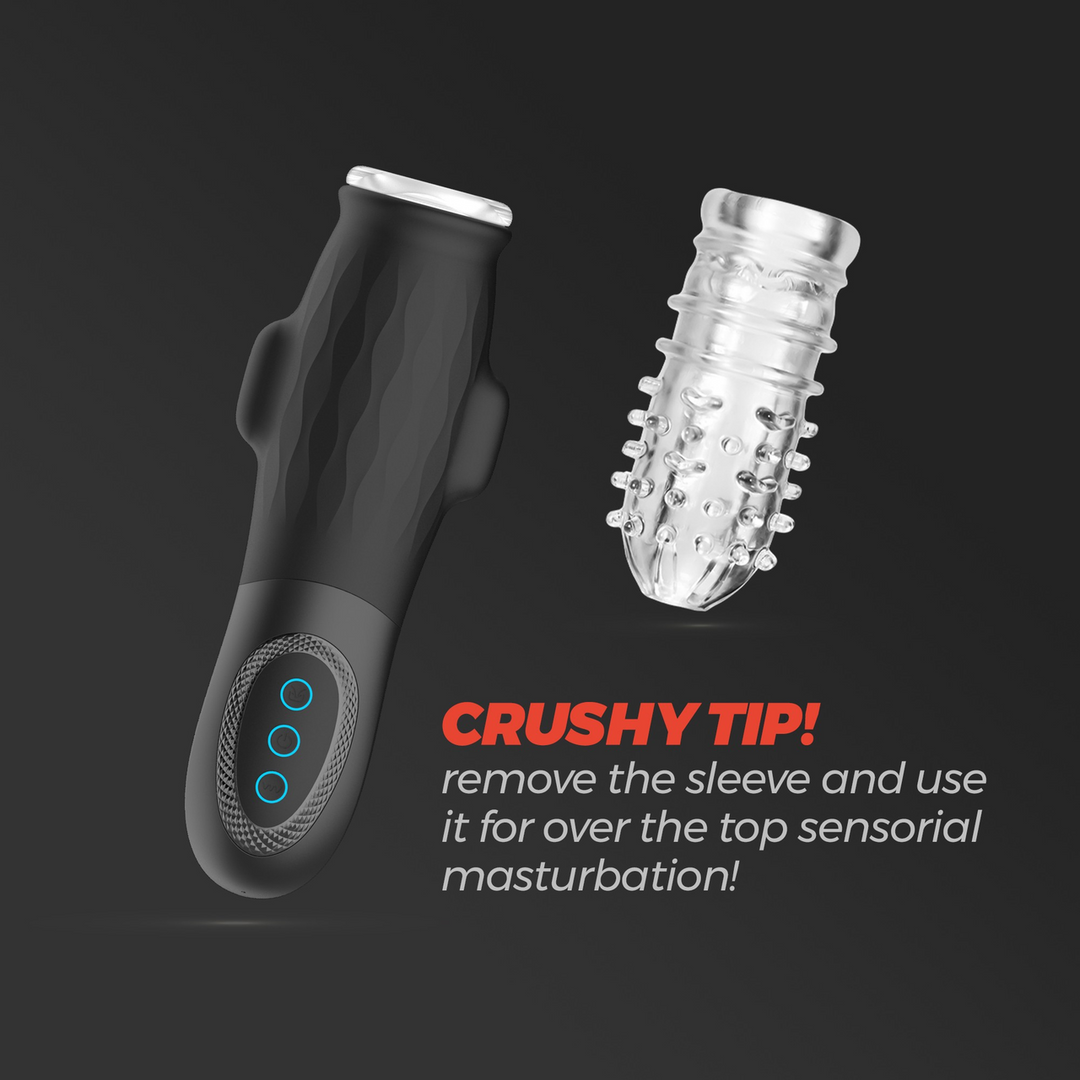 Gargantua - Suction Masturbator with Removable Sleeve and Lubricant - 0.3 fl oz / 10 ml - Afbeelding 6