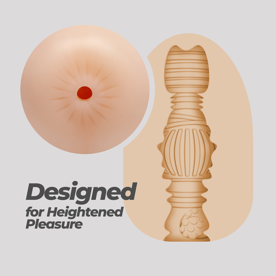 Ezy Egg - Masturbator Ei - Anaal - Geel - Afbeelding 7