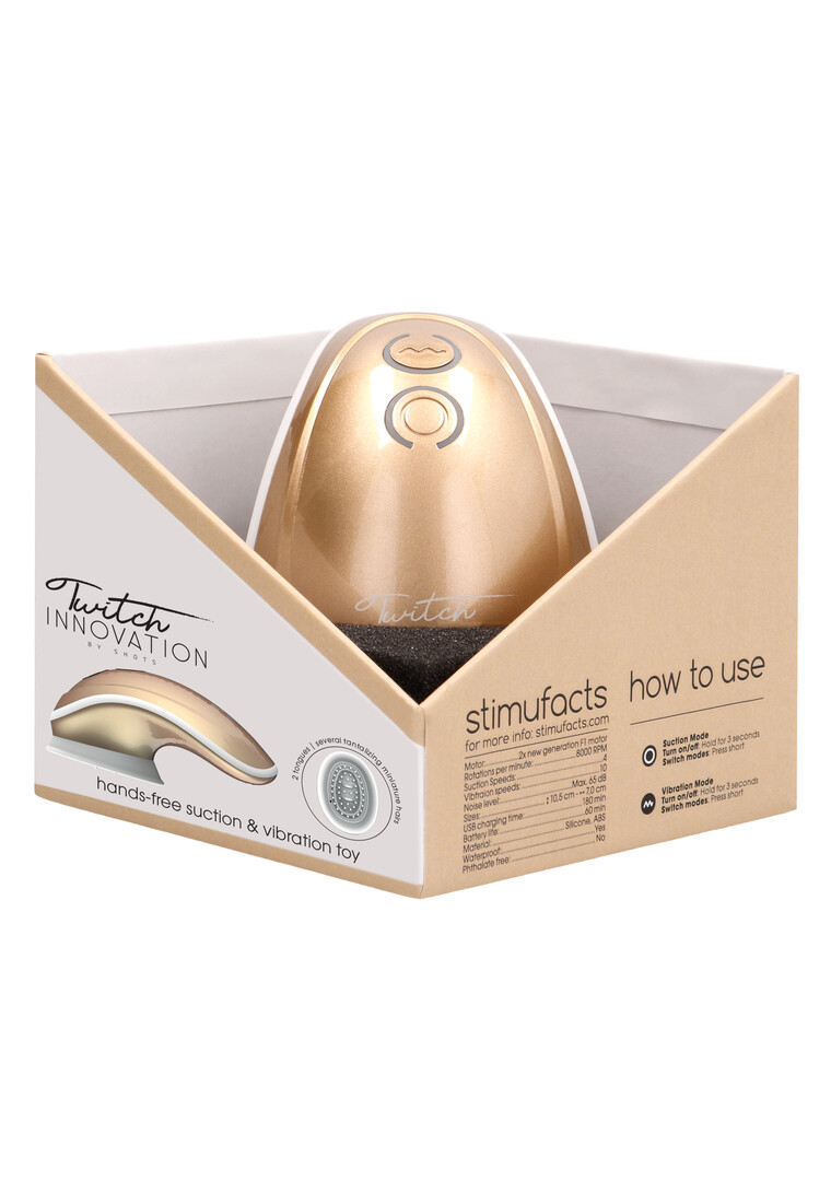 Twitch - Handsfree Zuig- en Vibratietoestel - Afbeelding 4