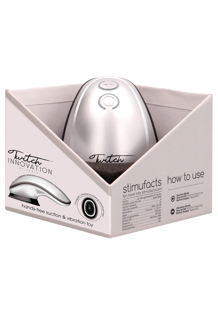 Twitch - Handsfree Zuig- en Vibratortoy - Afbeelding 4