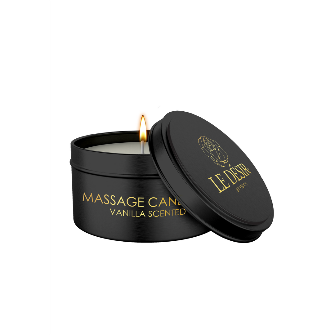 Erotische Massagekaars - Vanillegeur - Afbeelding 7