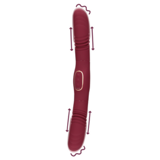 Dubbelzijdige Duwvibrator - Merlot Druif