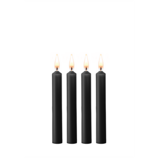 Plagen Waskaarsen - 4 Stuks - Zwart