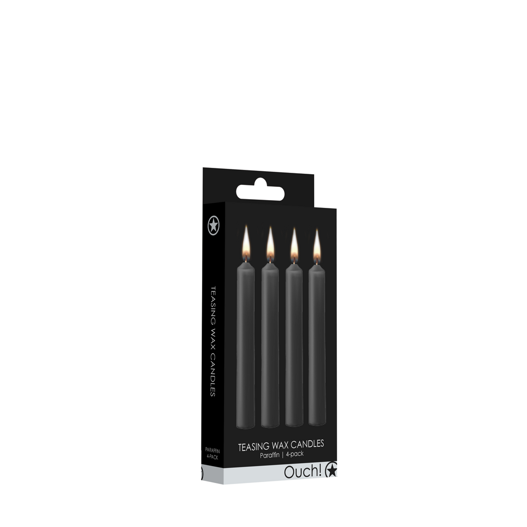 Plagen Waskaarsen - 4 Stuks - Zwart - Afbeelding 2