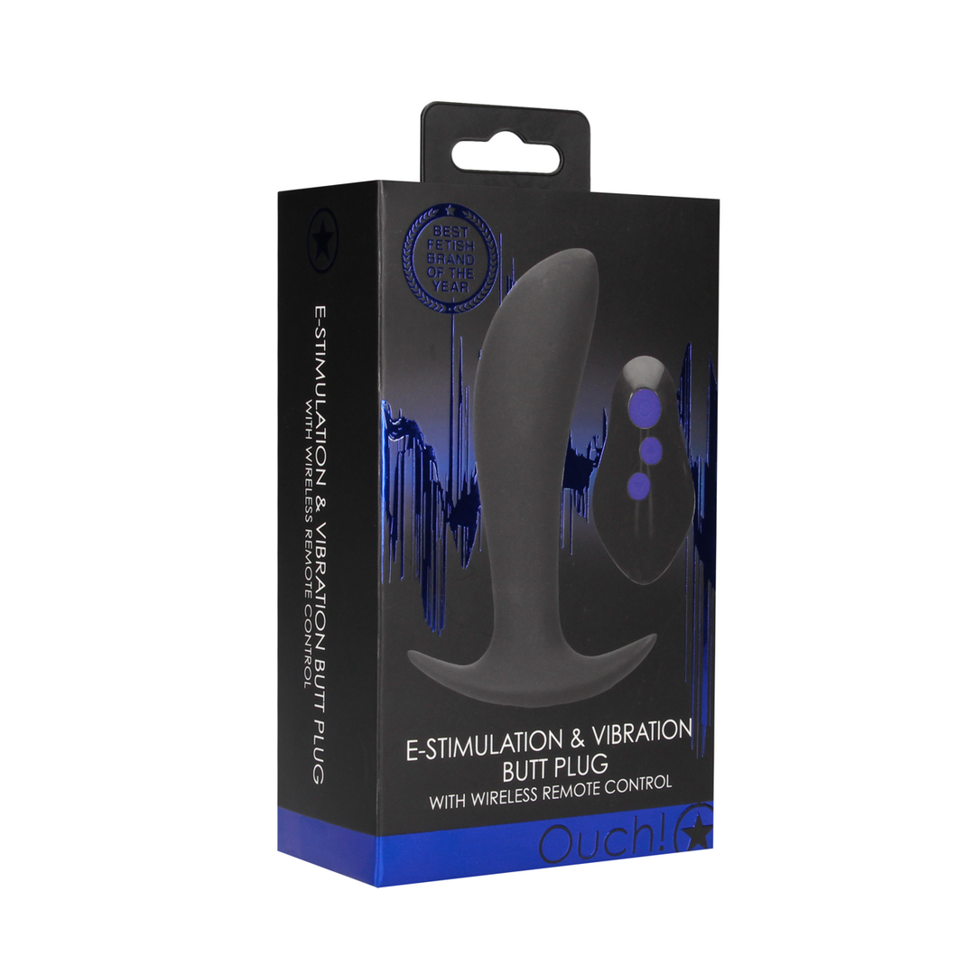 E-stim Vibrerende Buttplug - Afbeelding 2